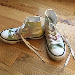 Converse pastel hi-tops child size 13